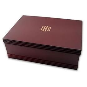 Large Rosewood Mens Jewelry Box