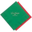 Personalized Christmas Gifts - Holiday Dinner Napkins
