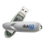 EDGE DiskGO! 4 GB USB 2.0 Flash Drive (Silver)