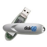 EDGE DiskGO! 4 GB USB 2.0 Flash Drive (Silver)
