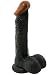 Lifelike Vibrating Black Knight 8
