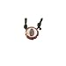 Our Lady of Guadalupe Wood Pendant With Adjustable Cord Necklace - 1" Diameter