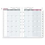 DRN068685Y - Tabbed Month-In-View Dated Calendar Refill, 8-1/2x11
