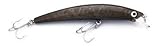Yo-Zuri Lures Crystal Minnow Floating 5 1/4 5/8oz Holo Black #F8-HBL