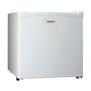 Igenix Counter Top Fridge with Lock – White