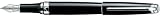 Caran D'ache Leman Ebony Black Lacquered RT Broad Point Fountain Pen - CA-4799792