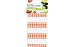 Kitchen Craft Gingham design 30 Self Adhesive Jam Jar Labels
