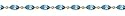 10k Yellow Gold Marquise Coated Blue Topaz and Diamond Bracelet