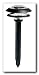 Brinkmann - Endura Series - Sierra Solar Powered LED Garden Accent Light (822-0404-0)