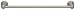 Baldwin 3501.150.18 Edgewater 18-Inch Towel Bar, Satin Nickel