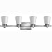 Hinkley Lighting 5554CM Light Vanity - Chrome Avon (4 x 75 Watt) Contemporary Lights