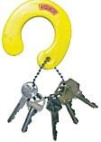 Jim Buoy Floating Key Chains Color Yellow