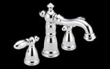 DELTA Two Handle Mini-Widespread Lavatory Faucet 4555-PBLHP Brilliance Polished Brass