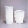 Rubbermaid-White Round Storage 12 Quart Container (5726WH) Category: Food Storage Round Containers