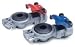 RoadPro RP3611BR Blue Service Gladhand Red and Emergency Gladhand Twin Pack (1 Each)