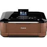 Canon Pixma MG8120B Wireless Inkjet Photo All-in-One Printer with Intelligent Touch System, 3.5in LCD, 9600 x 2400 dpi Color Print Resolution - Brown Finish ~ Canon