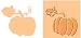 Cuttlebug 37-1822 3 by 3 Combo Pumpkin Spice