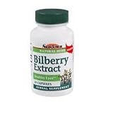 Bilberry Capsules By Sundown For Macular Degeneration - 60 ea