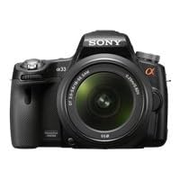 Sony Alpha SLTA33L DSLR with Translucent Mirror Technology and 3D Sweep Panorama (Black)