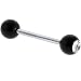 Crystalline Gem STILL WATERS Barbell Tongue Ring