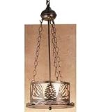 10W Pinecone Inverted Pendant Ceiling Fixture