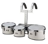 CB 3712 White Marching Trio Toms - 8", 10", 12"