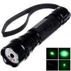 100mw 532nm WF-501B Flashlight Style Green Laser Pointer(1 x 16340/CR123A)