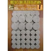 Felt Pads Value Pack (Furniture and Floor Protectors) 113 pcs of assorted sizes