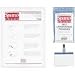 Office Products : SPARCO PRODUCTS / Self Sealing Laminating Pouch,Luggage Tag,2-1/2'x4-1/2',12ml / SPR28884 / Sold as 10 Per Pack / Mfr Part # 28884