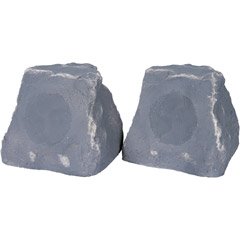TIC CORPORATION WRS010-SL Outdoor Wireless Rock Speakers (Slate)