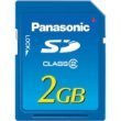 Panasonic 2GB SD Memory Card with SD Speed Class 2 performance