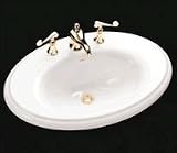 Bathroom Sink Drop In Self Rimming by Kohler - K-2950-1 in Biscuit