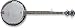 Washburn Banjo, 5 String