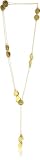 21kK CmibaL. SL160  Tat2 Designs Coin Gold Coin Lariat