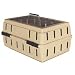 Petmate Cabin Kennel with Wire Top for Small Pets, Deer