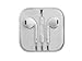 Apple Original Spec iPhone 6/6 Plus/5C/5S/5 Earphones with Remote and Mic, REUSABLE Compact Case, Travel Friendly, MFi, EarPods, OEM White, Best Noise Cancelling Earbuds,