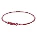 Phi-ten Titanium Necklace Star Star Necklace, Maroon, 18 and #34