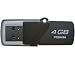Marken USB Speicherstick mit 4 GB (GigaByte) Speicherkapazit�t aus dem Hause Toshiba. Die kompakte 
und robuste Bauform, die schnelle USB 2.0 Schnittstelle sowie das schicke Design machen diesen 
Toshiba Transflash Speicher (Model 2009) zum idealen Begleiter, wenn Daten zuverl�ssig transportiert 
werden m�ssen. Speichern Sie z.B. Fotos, Daten, Musik, Filme und tauschen Sie diese schnell und 
unkompliziert mit Ihren Freunden und Kollegen. Der Stick unterst�tzt Windows ReadyBoost.