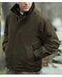 Mens Rugged Twill Bomber Jacket by Rainforest