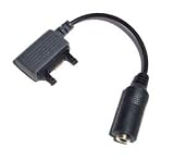 21kKwICCw3L. SL160  Sony ericsson W580i W580i W518a Equinox TM717 Z750 Z750a T707 Equinox K850i TM506 W350i Aino Cell Phone 3.5mm Female Stereo Headset / Speaker Adaptor