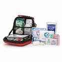 Total Resources International 250-Piece Outdoor First Aid Kit in Red EVA Case