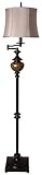 Gillian Bronze Swing Arm FLoor Lamp