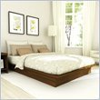 Sonax Contemporary Queen Platform Bed in Urban Maple