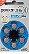 10 Packs (60 Batteries) Power One Cochlear Implant Batteries! 60 Batteries