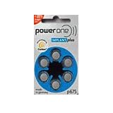 10 Packs (60 Batteries) Power One Cochlear Implant Batteries! 60 Batteries