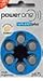 10 Packs (60 Batteries) Power One Cochlear Implant Batteries! 60 Batteries