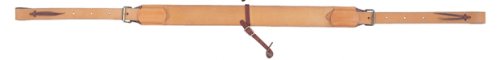 Saddle King 3 Doubled & Stitched Russet Leather Flank Cinch with Tunnel Loops