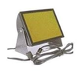 Adorama Darkroom Safelight, 5x7 Size , Light Amber (OC) Filtered, Wall or Ceiling Mountable or Free Standing