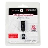 Kingston MusiConnection - Flash memory card - 1 GB - microSD