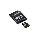Kingston 16 GB Class 10 MicroSD Flash Card with SD Adapter SDC10/16GB